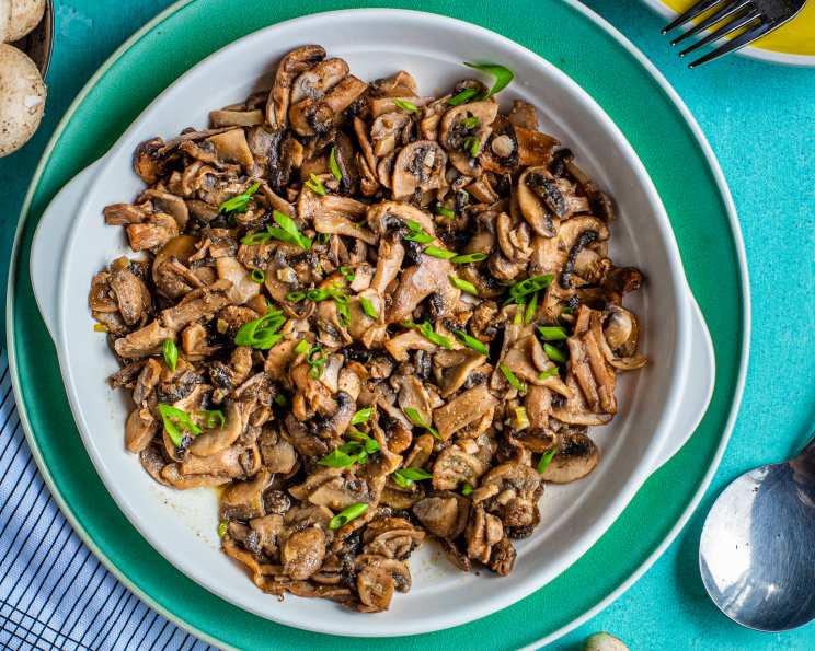 White WineGarlic Sauteed Mushrooms Recipe